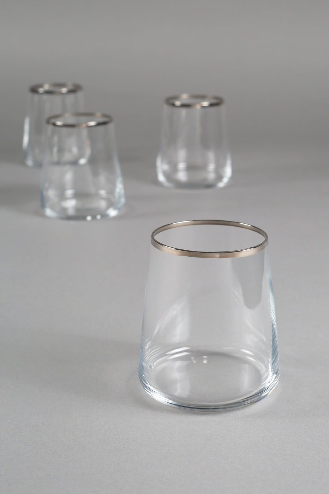 Avantgarde Platin 4'lü Su Bardağı Seti 420 cc