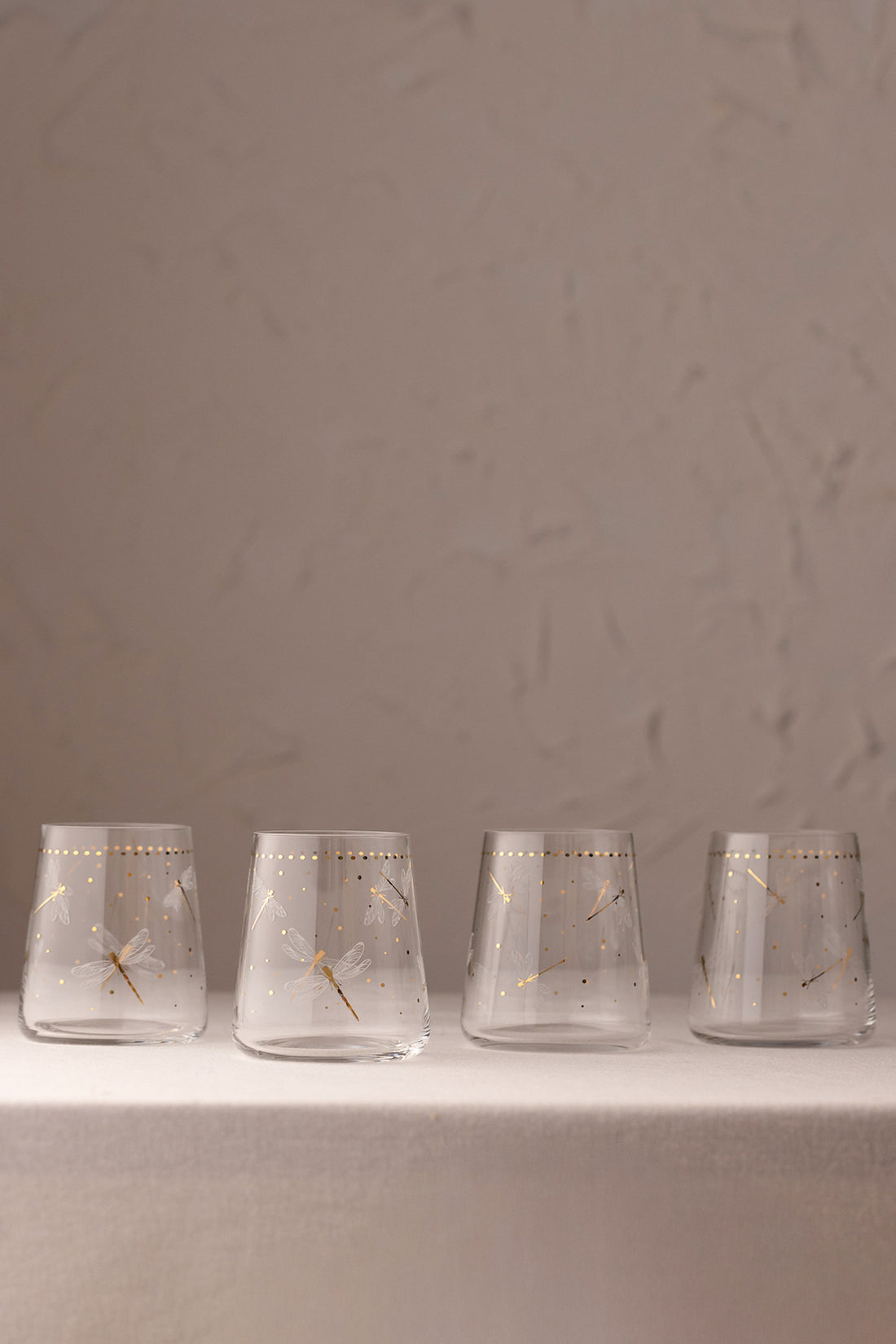 Dragonfly 4'lü Su Bardağı Seti 420 cc