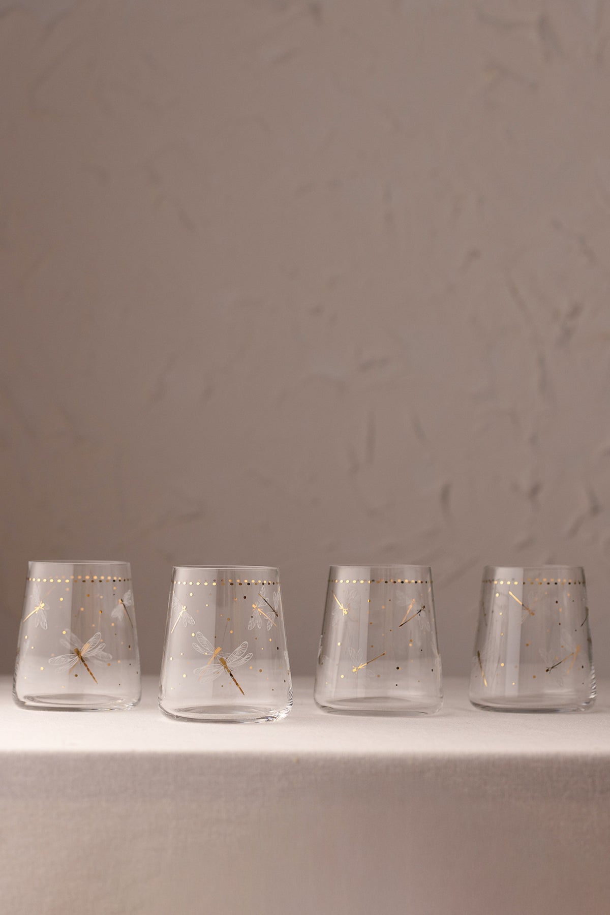 Dragonfly 4'lü Su Bardağı Seti 420 cc