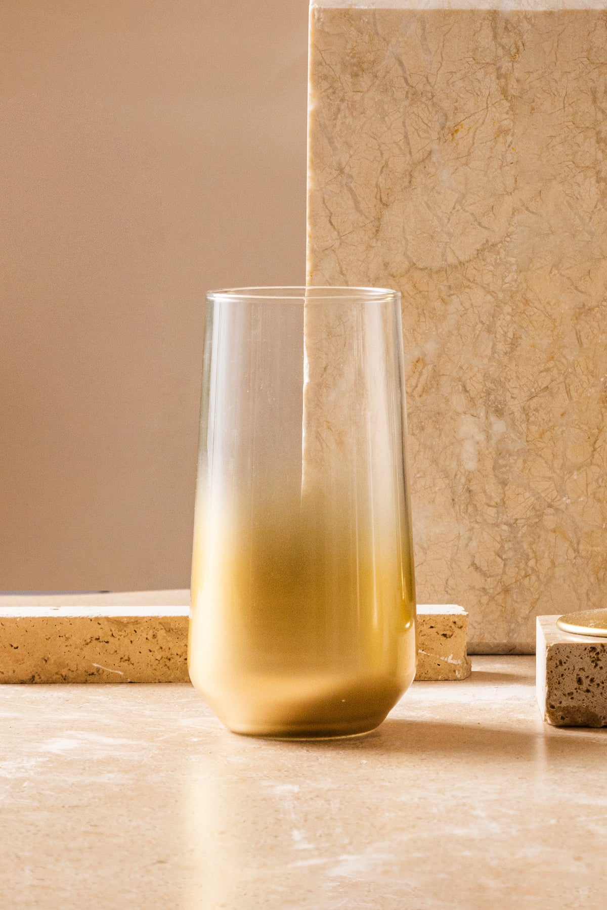 Glow 4'lü Meşrubat Bardağı Seti Altın 470 cc