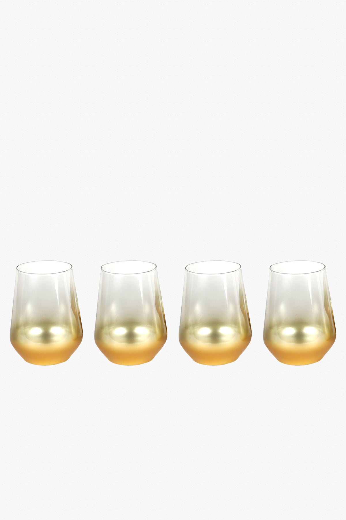 Glow 4'lü Su Bardağı Seti Altın 425 cc