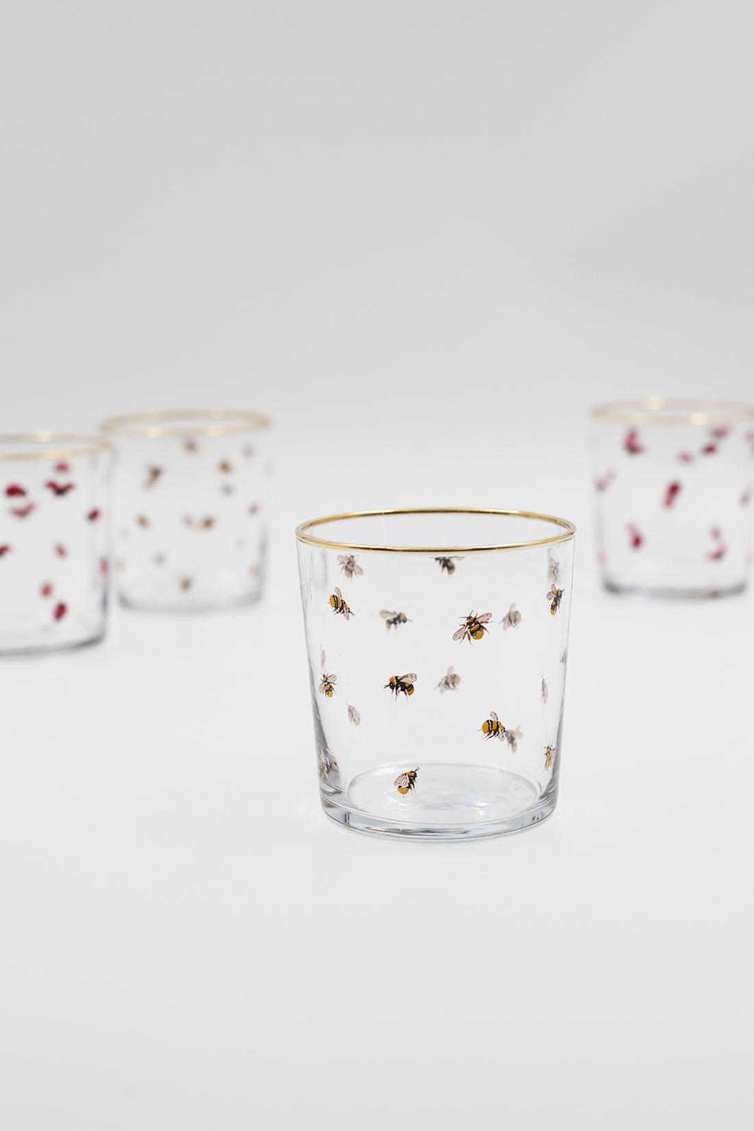 Lady Bird 4'lü Su Bardağı Seti 380 cc