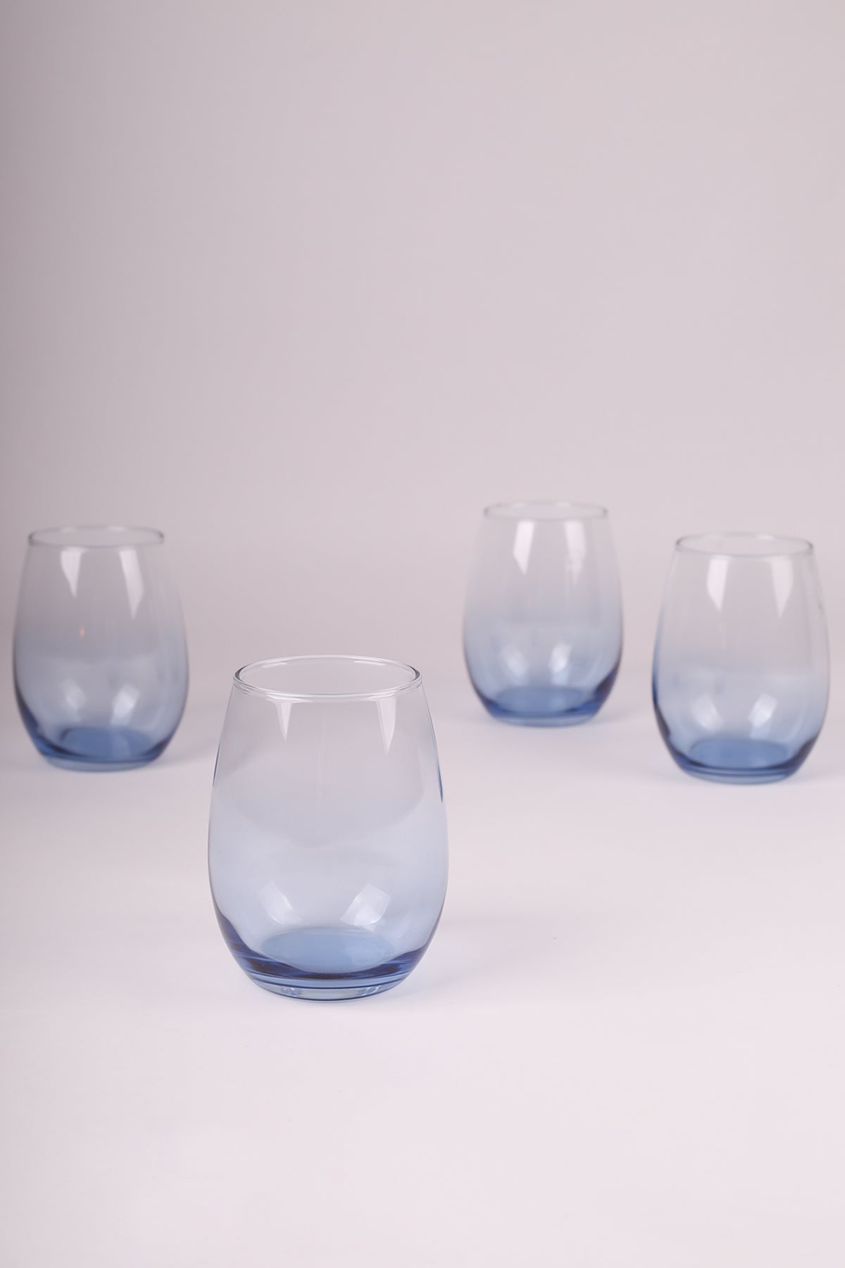 Larc 4'lü Meşrubat Bardağı Seti Mavi 570 cc