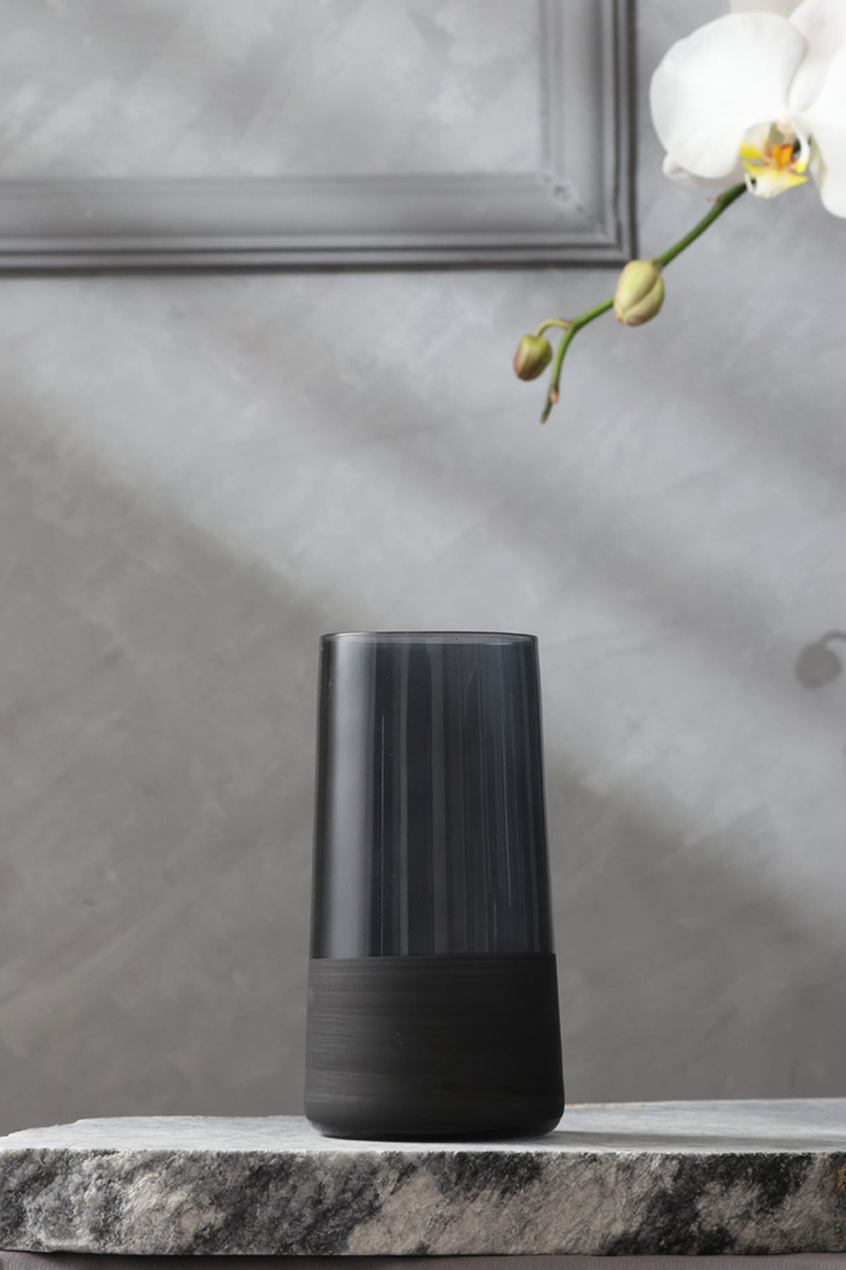 Matte 4'lü Meşrubat Bardağı Seti Siyah 520 cc