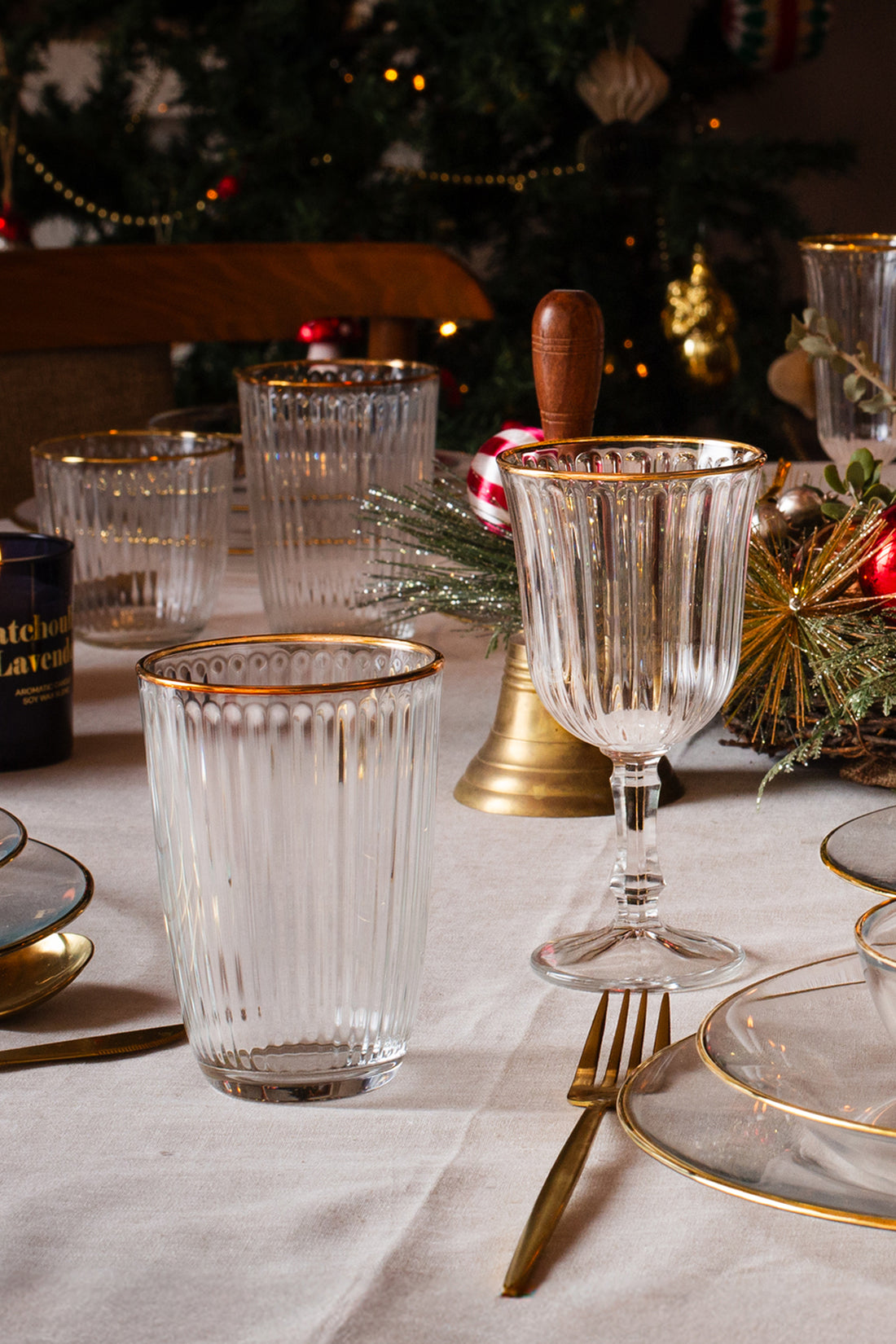 Splendid Gold 4'lü Su Bardağı Seti 290 cc