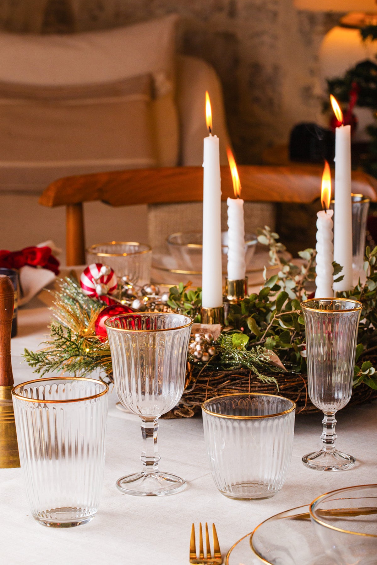 Splendid Gold 4'lü Meşrubat Bardağı Seti 395 cc