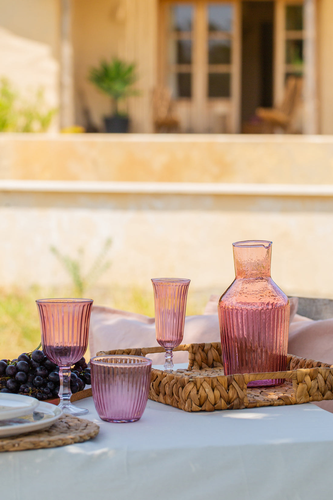 Splendid 4'lü Su Bardağı Seti Mürdüm 290 cc