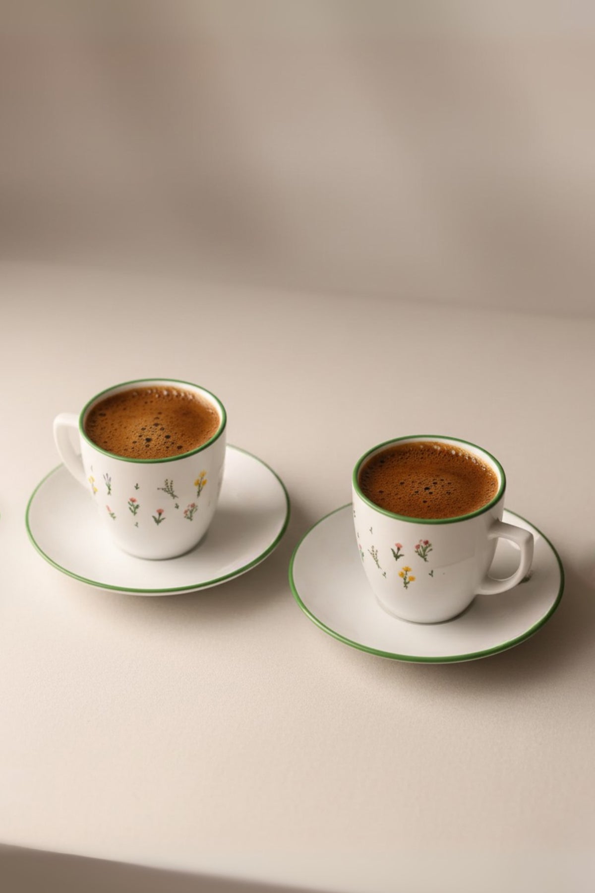 cancoffeeその２ Botanical Seramik 2'li Kahve Fincan Takımı 110 cc – Rakle