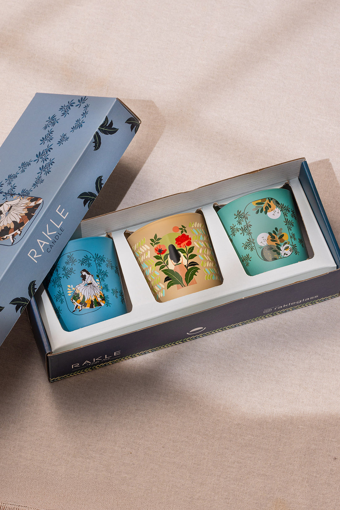 Secret Garden 3'lü Mum Seti 100 gr