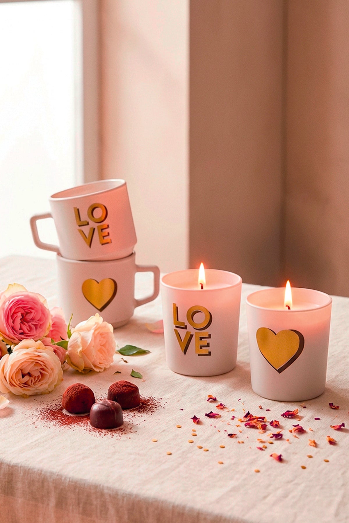 Golden Love 4'lü Hediye Seti 180 cc – Rakle
