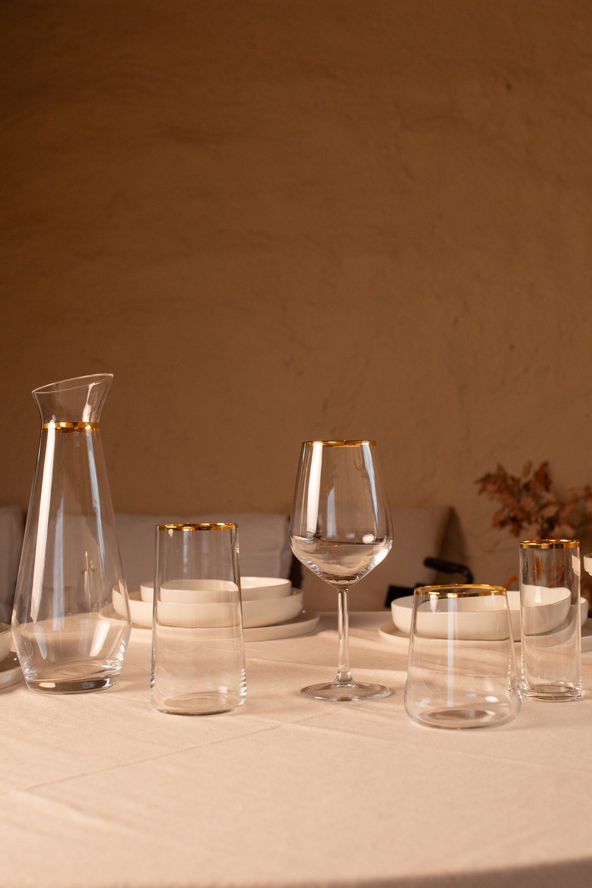 Avantgarde Gold 4'lü Rakı Bardağı Seti 195 cc