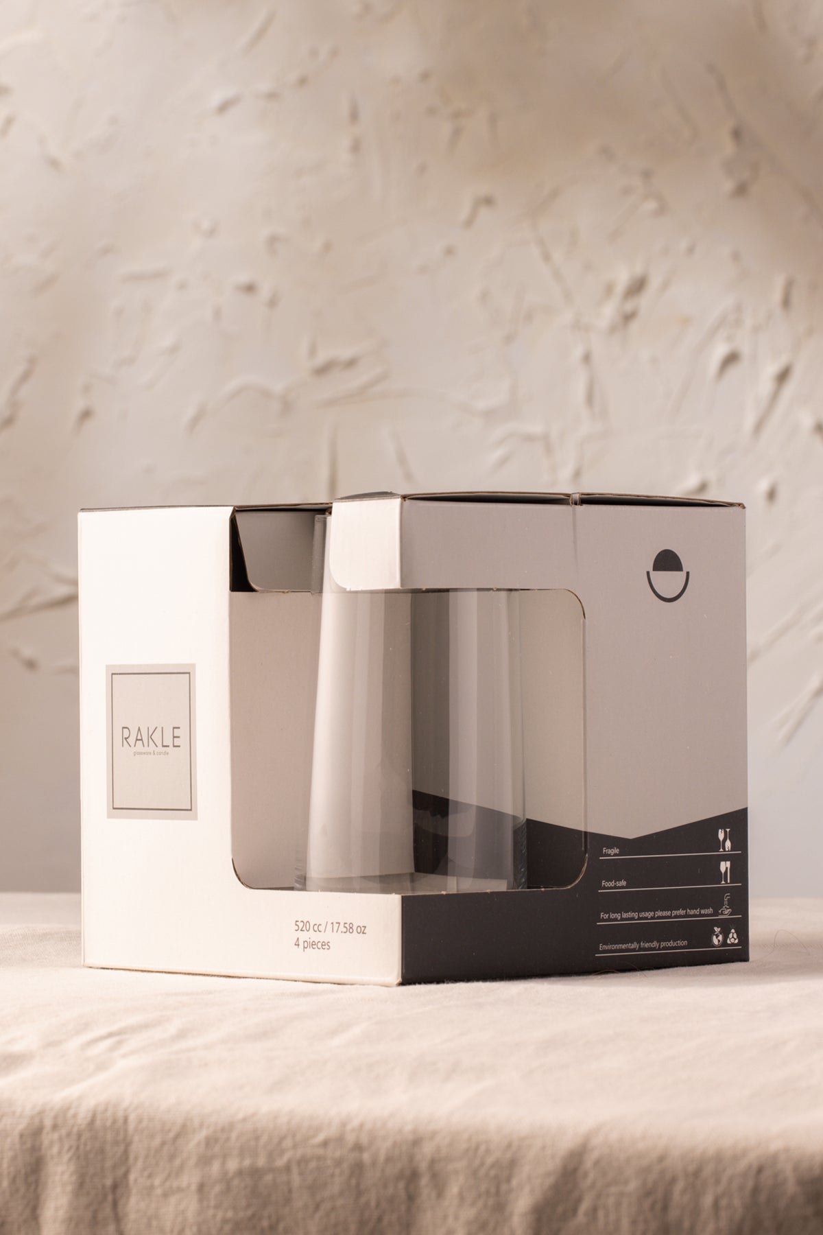 Avantgarde 4'lü Meşrubat Bardağı Seti 520 cc