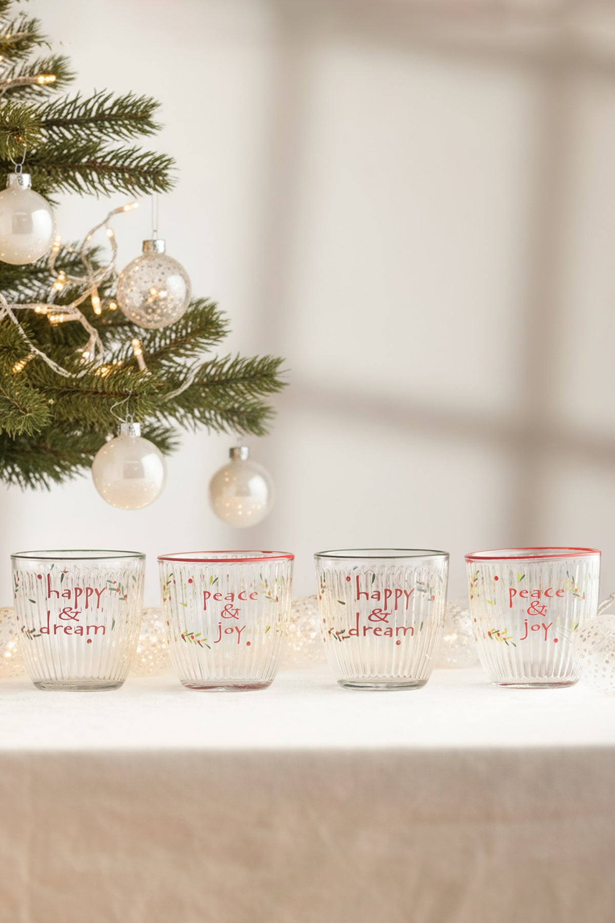 Clara 4'lü Su Bardağı Seti 290 cc