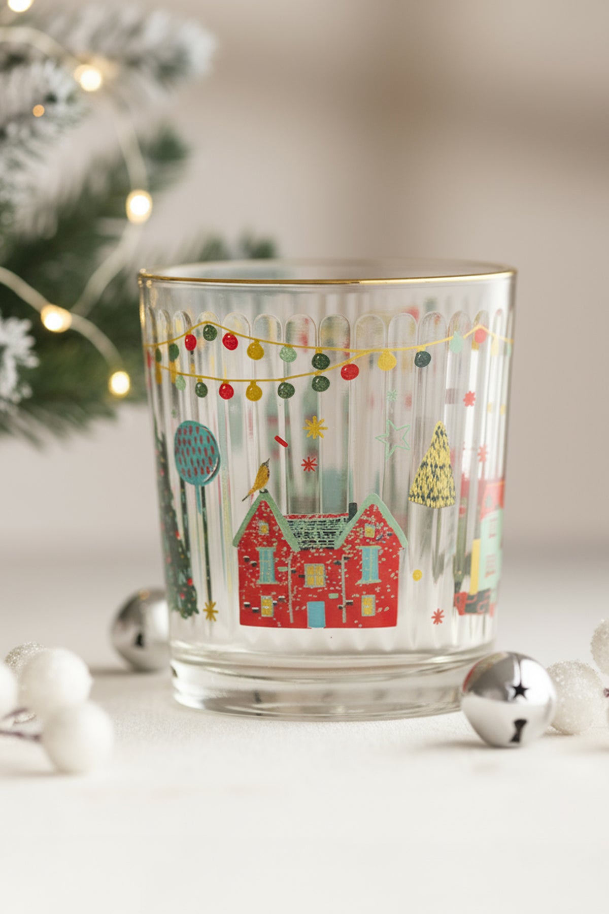 Cozy Winter Optic 2'li Su Bardağı Seti 360 cc