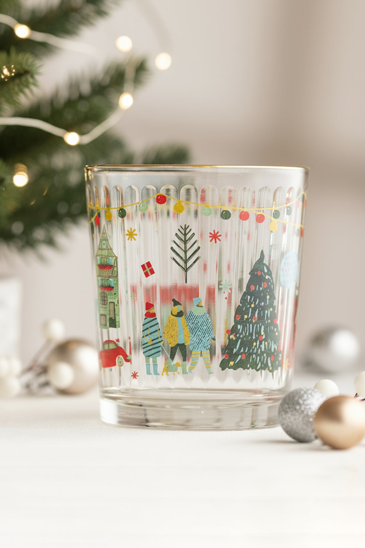 Cozy Winter Optic 2'li Su Bardağı Seti 360 cc