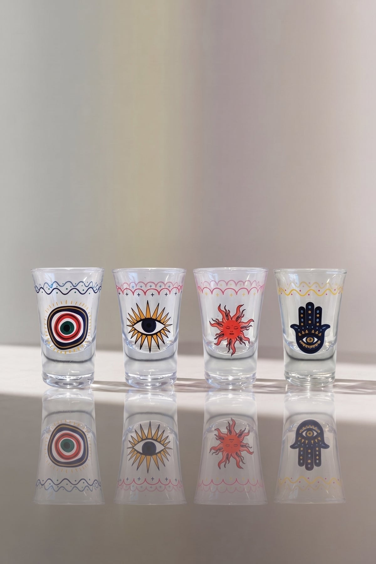 Fortuna 4'lü Shot Bardağı Seti 34 cc