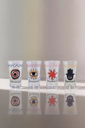 Fortuna 4'lü Shot Bardağı Seti 34 cc