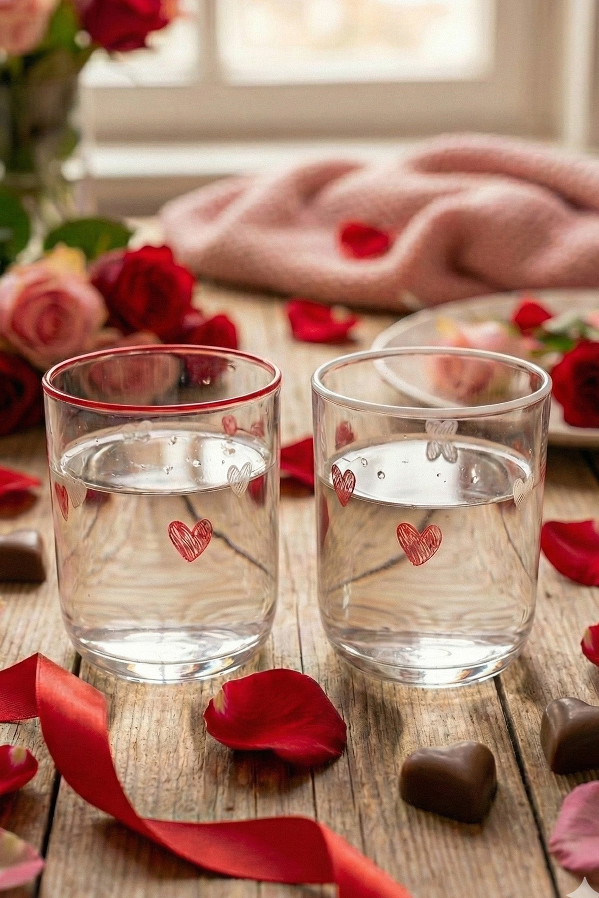 Forever Us 2'li Su Bardağı Seti 350 cc