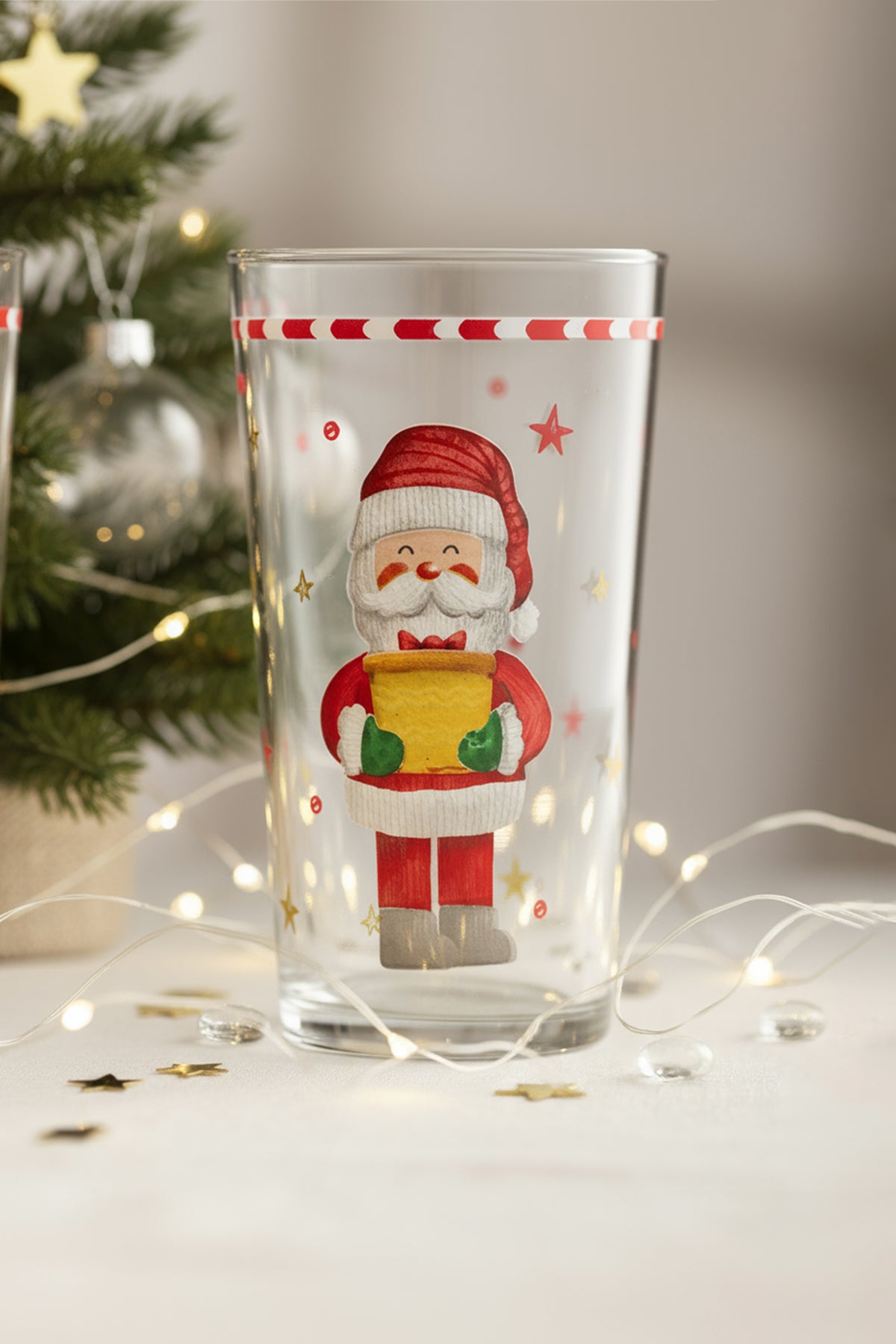 Jingle&Glow 2'li Meşrubat Bardağı Seti 570 cc