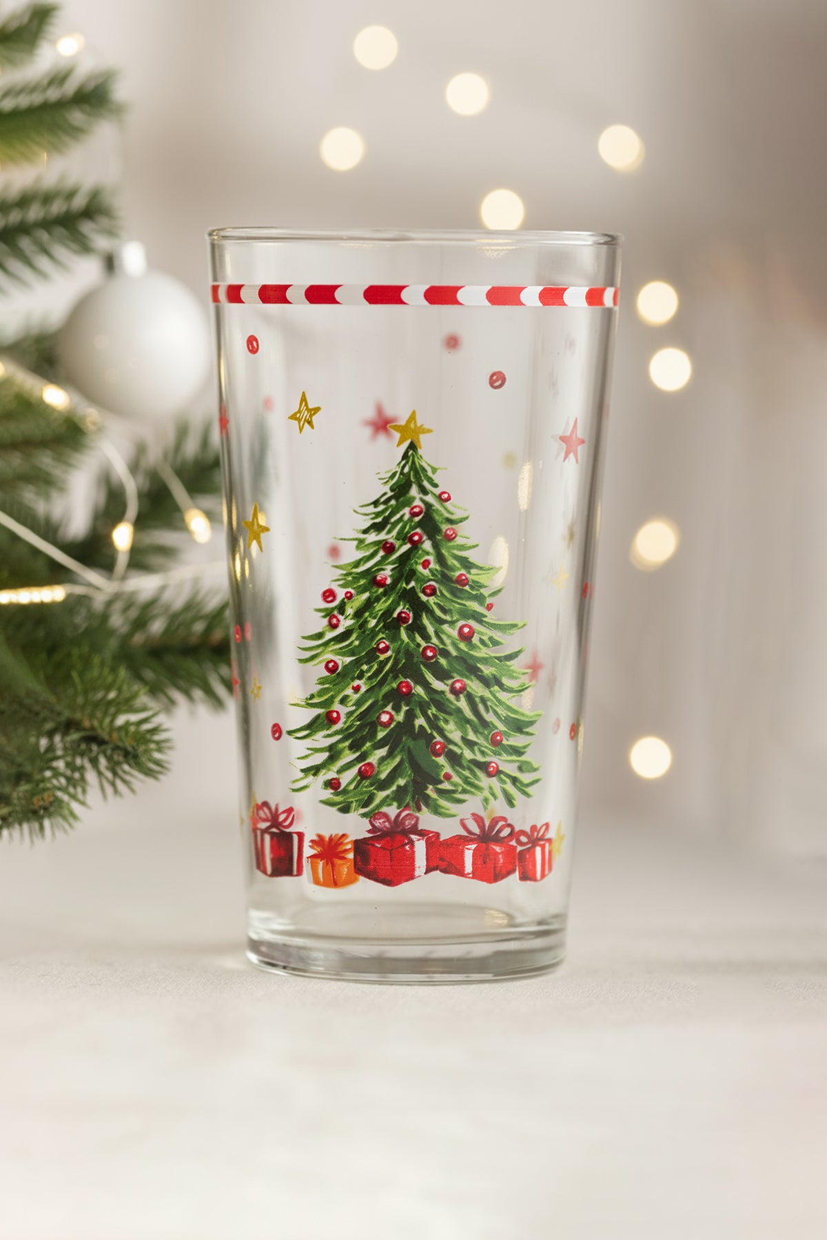 Jingle&Glow 2'li Meşrubat Bardağı Seti 570 cc