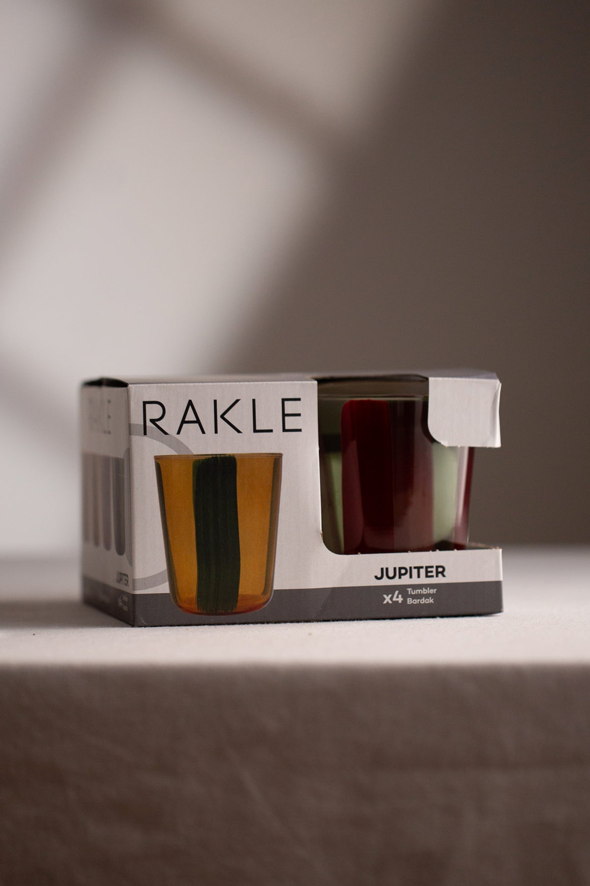 Jüpiter 4'lü Su Bardağı Seti 315 cc