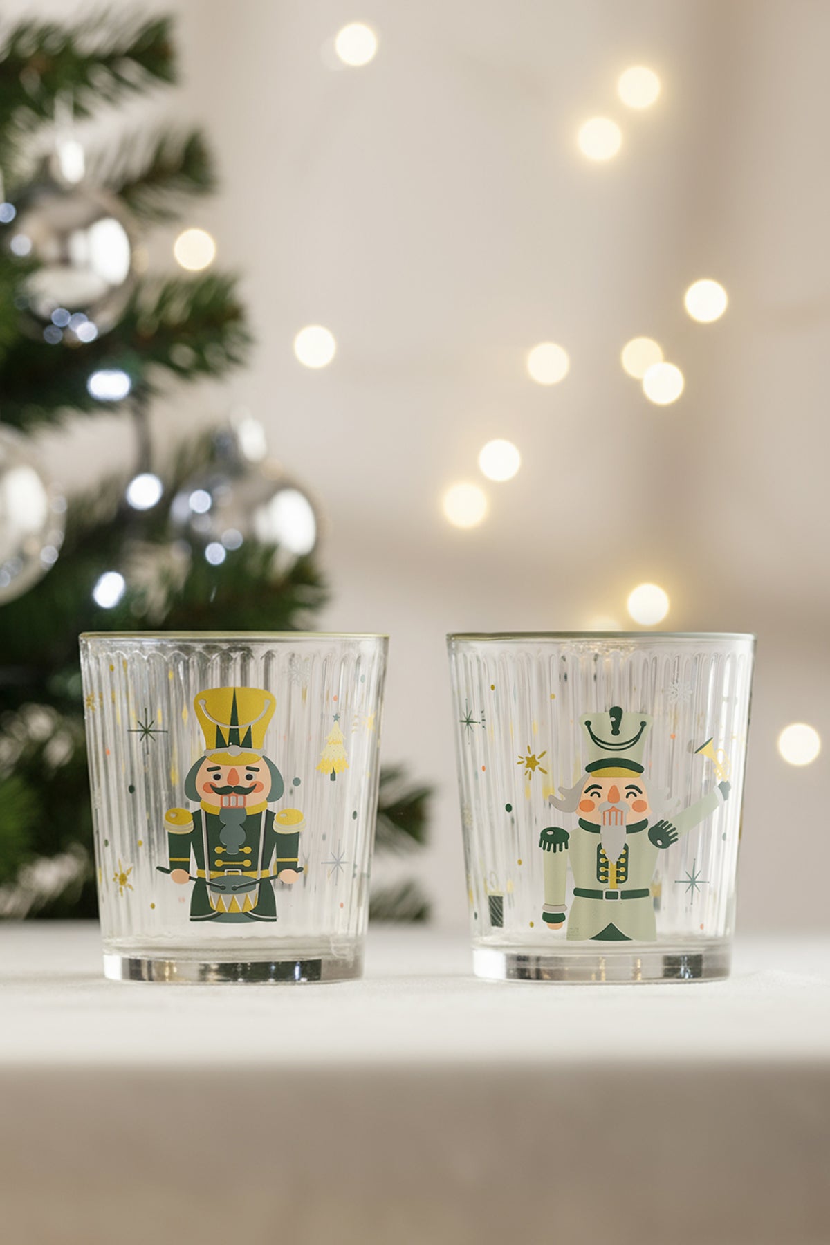 Magical Christmas Optic 2'li Su Bardağı Seti 360 cc