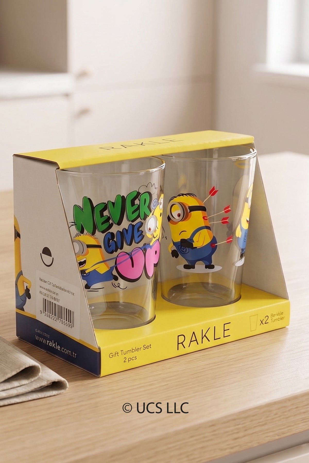 Minions 2'li Meşrubat Bardağı Seti 400 cc