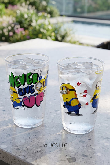 Minions 2'li Meşrubat Bardağı Seti 400 cc