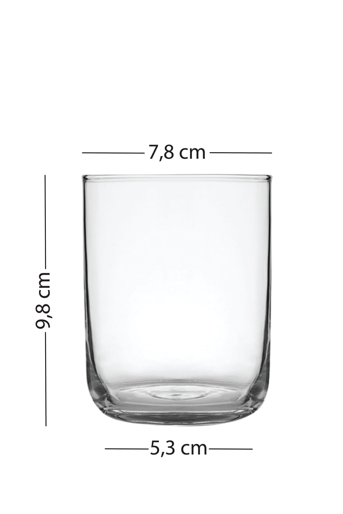 Rakle x Bengi Kurtcebe Pomodoro Desenli 2'li Su Bardağı Seti 350 cc