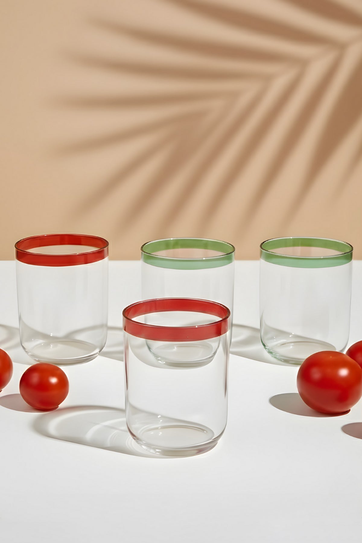 Pomodoro 4'lü Su Bardağı Seti 350 cc