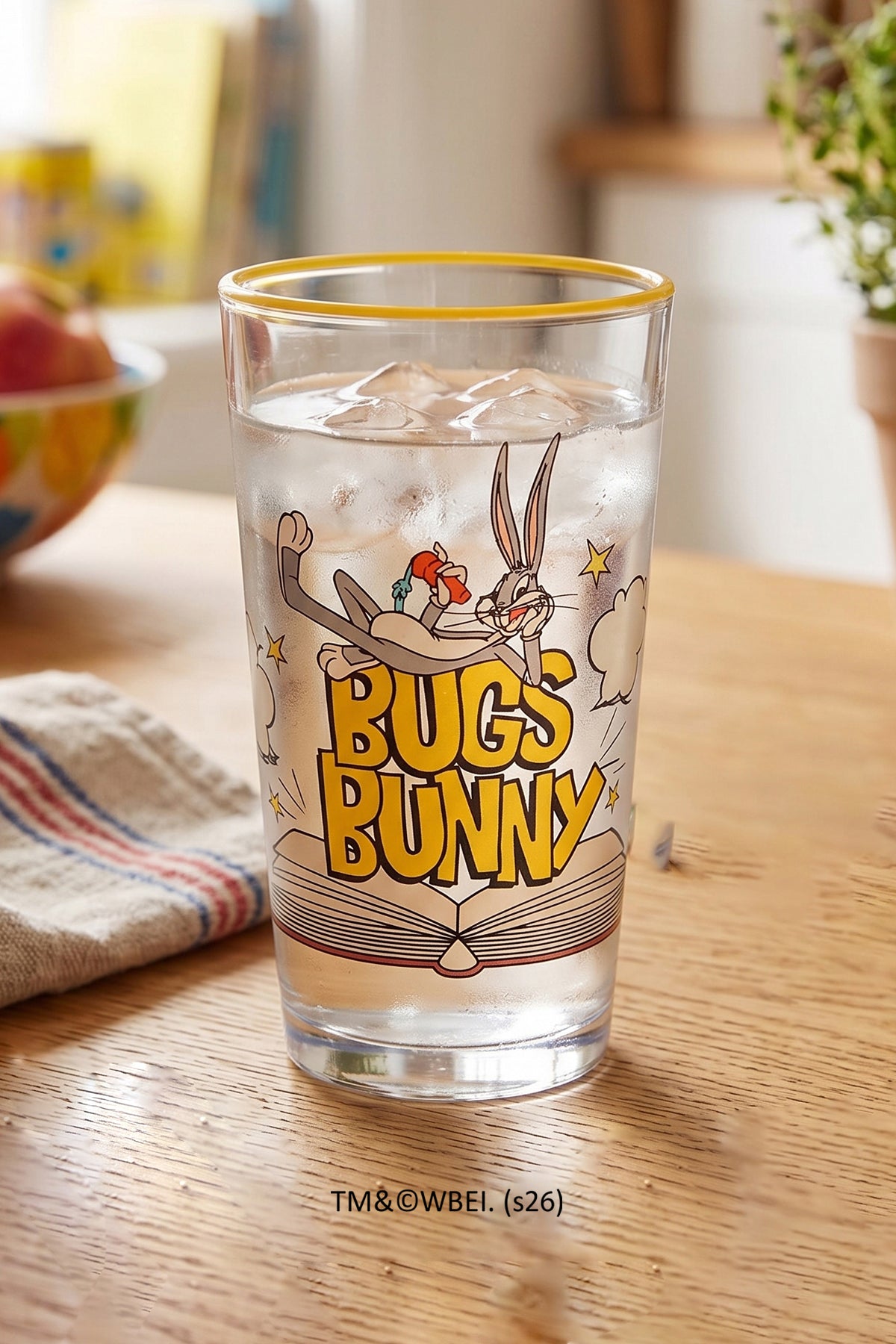 Tom and Jerry ve Bugs Bunny 2'li Meşrubat Bardağı Seti 570 cc