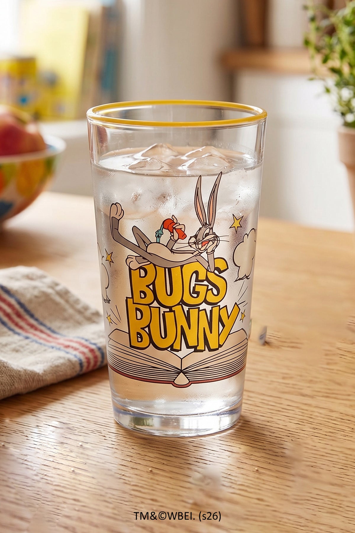 Tom and Jerry ve Bugs Bunny 2'li Meşrubat Bardağı Seti 570 cc