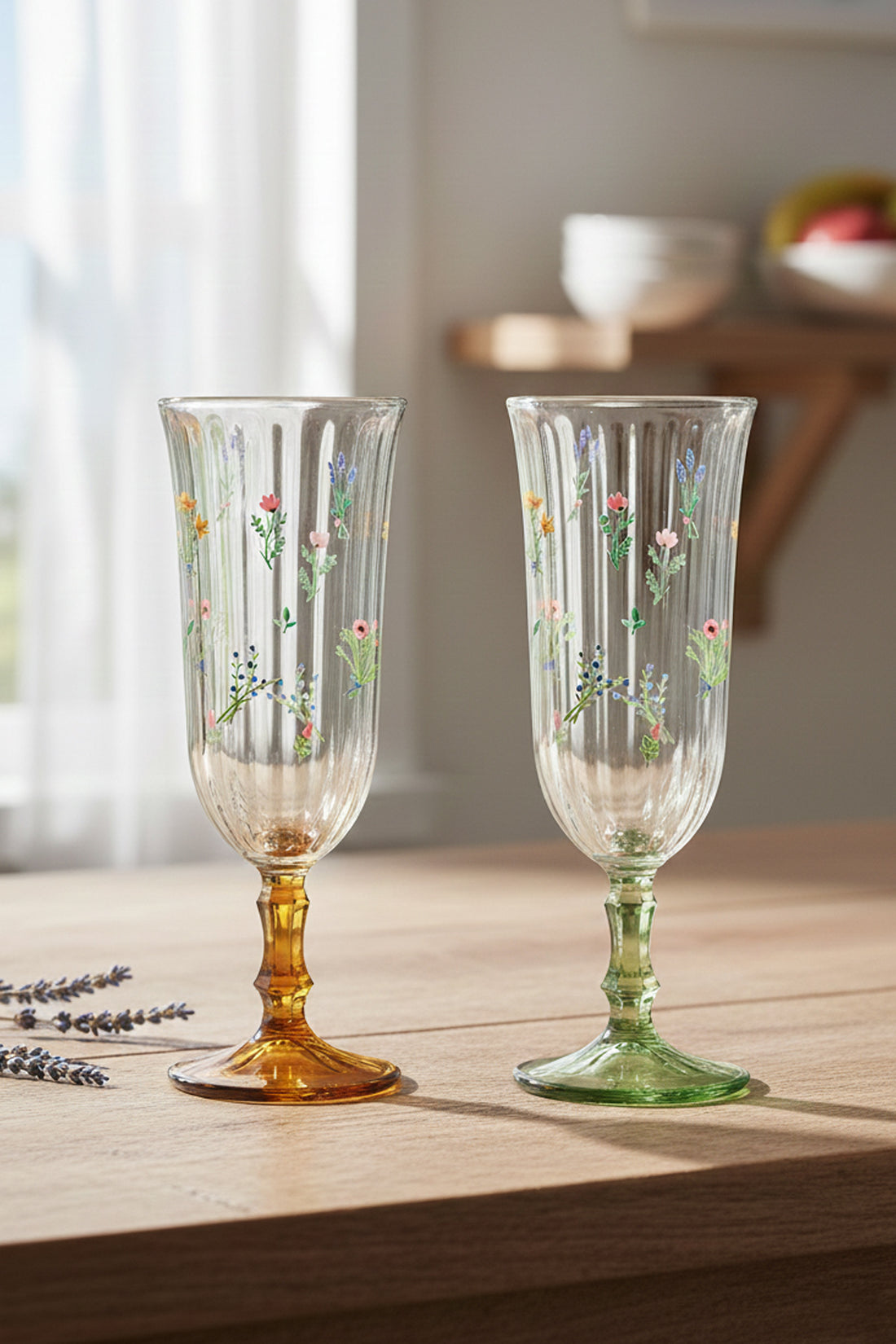 Botanical 4'lü Kahve Yanı Bardağı Seti 120 cc