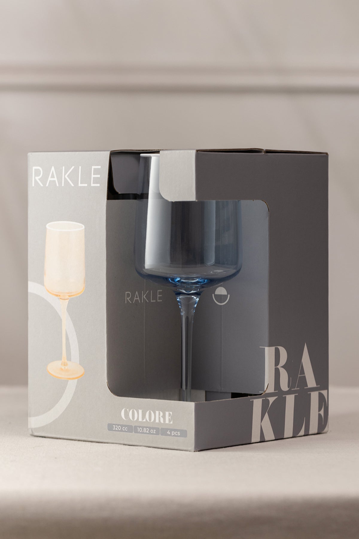 Colore 4'lü Su Kadehi Seti 320 cc