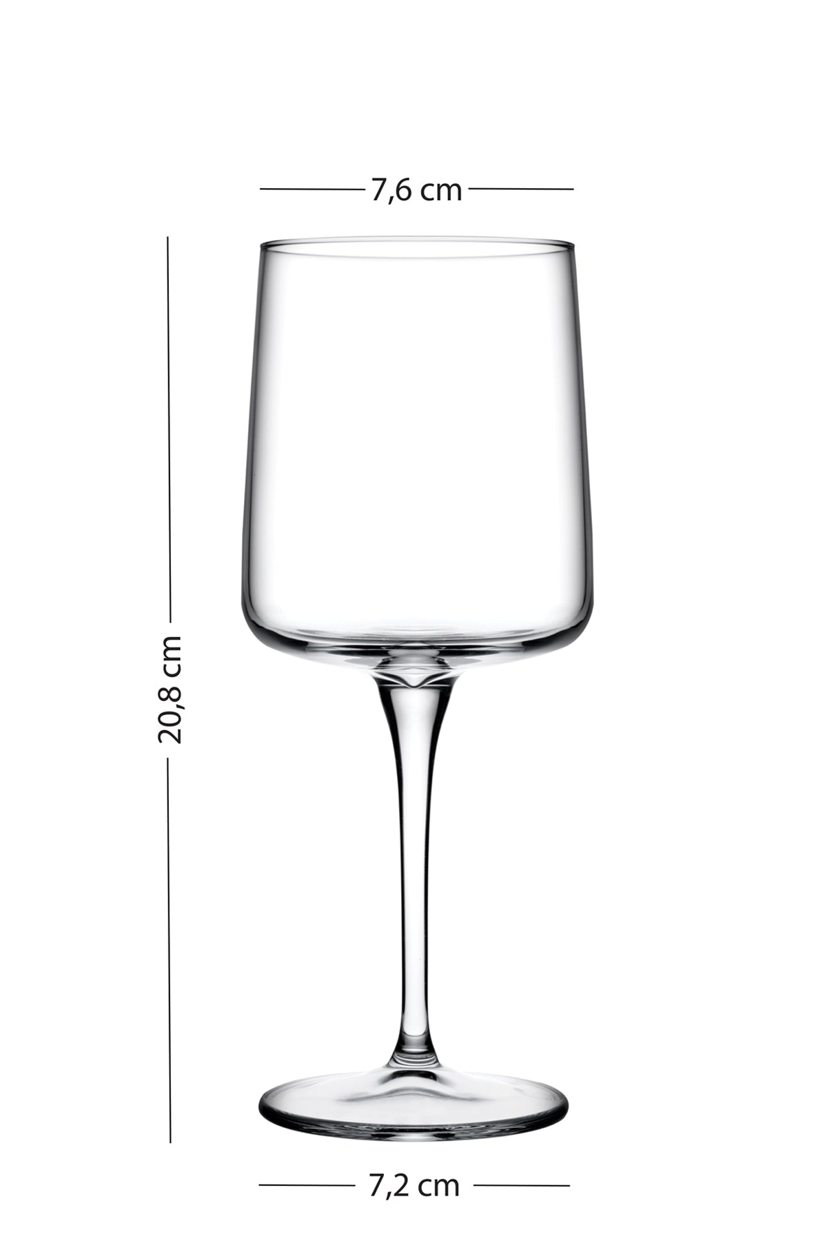 Rakle x Bengi Kurtcebe Pomodoro 4'lü Kadeh Seti 430 cc