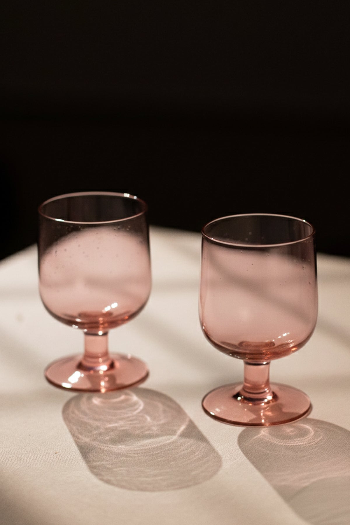 Shadow El Yapımı Kendinden Renkli 2'li Cup Dondurmalık Seti Pembe 320 cc