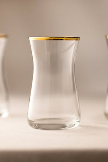 Avantgarde Gold 6'lı Çay Bardağı Seti 170 cc