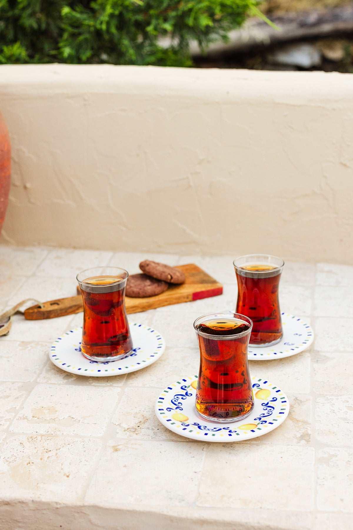 Sicilia Seramik 6'lı Çay Tabağı Seti 13 cm