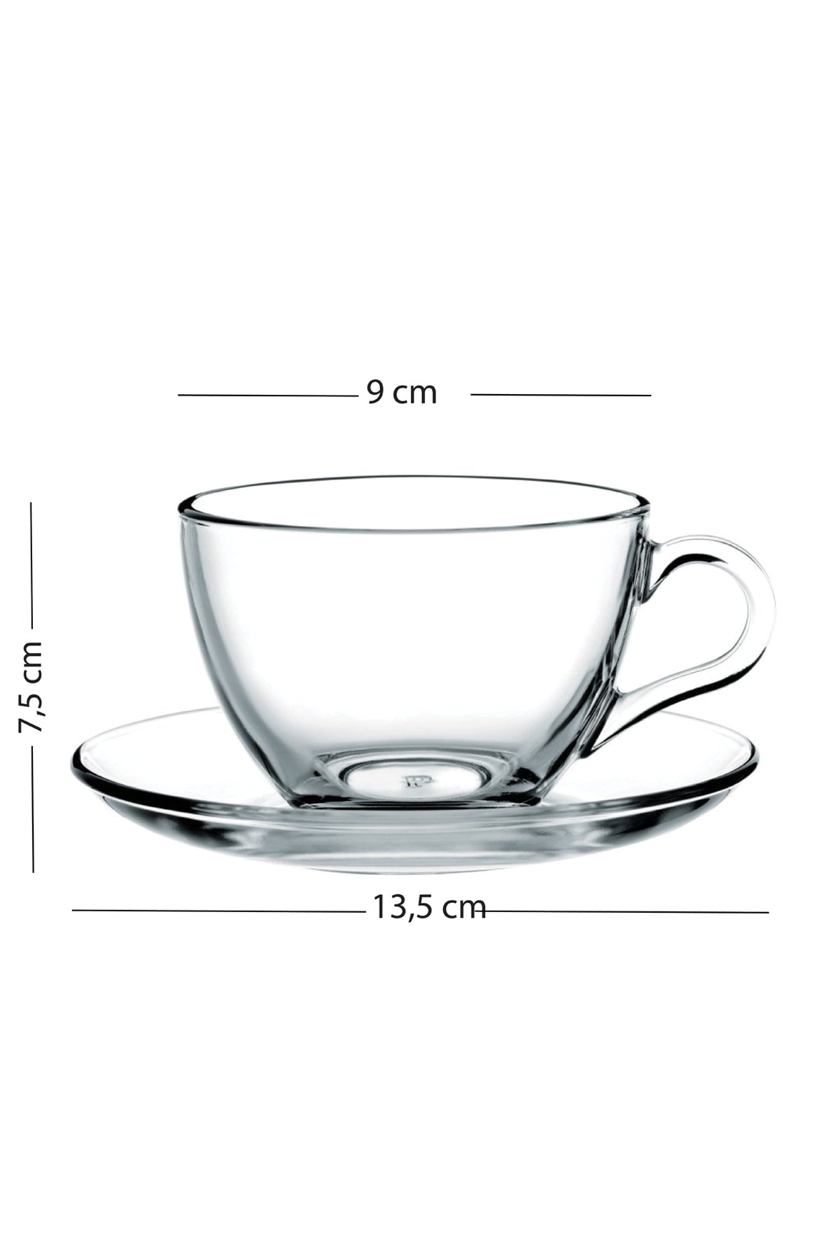 Jardin 2'li Çay Fincanı Seti 240 cc