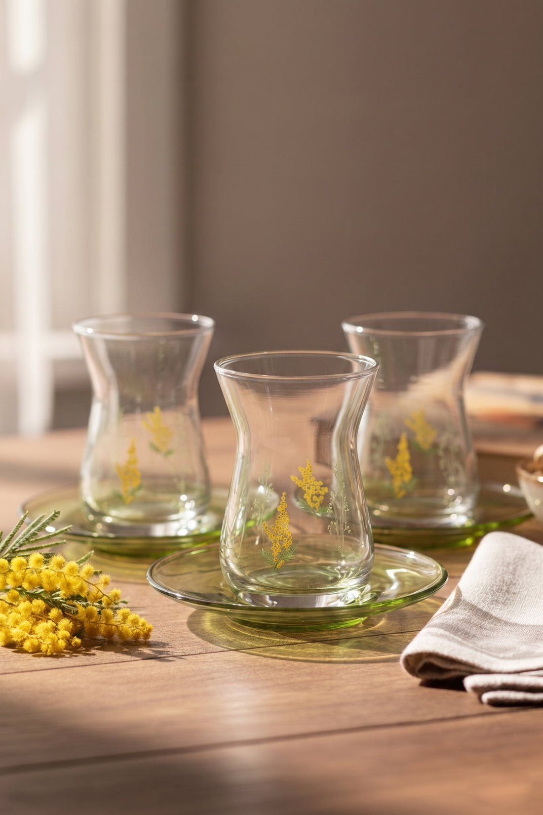 Mimosa 12 Parça Çay Seti 132 cc