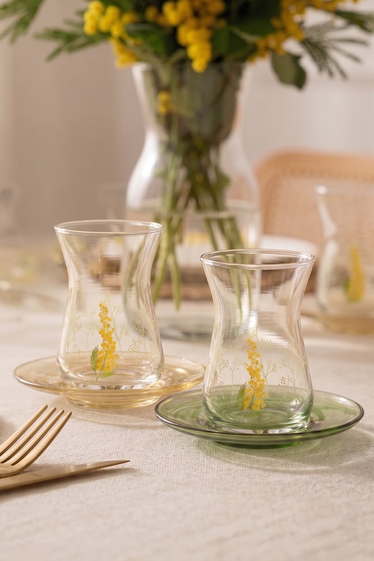 Mimosa 12 Parça Çay Seti 132 cc