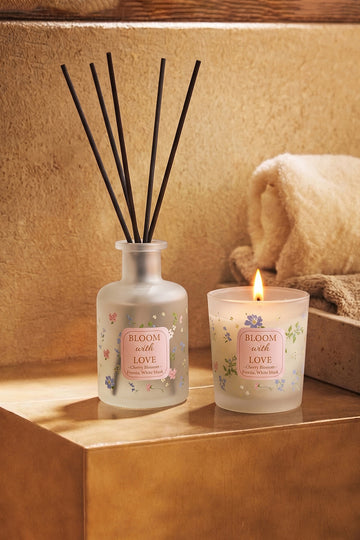 Bloom & Love Oda Kokusu ve Mum Seti 200 cc / 110 gr