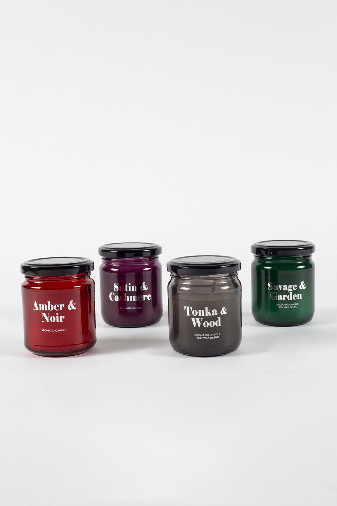 Glam Gümüş 4'lü Kavanoz Mum Seti 110 gr