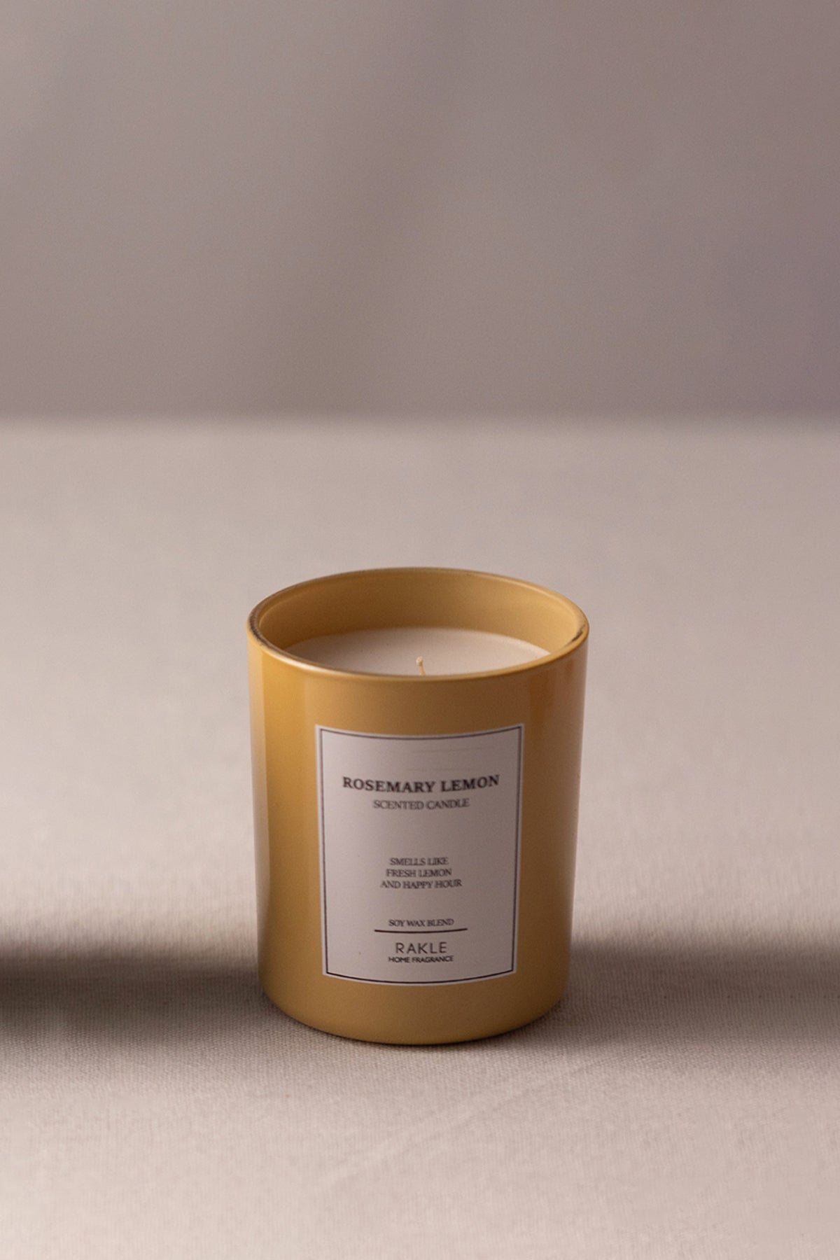 Le Jardin Rosemary Lemon Kokulu 2'li Mum Seti Sarı 120 gr - 200 gr