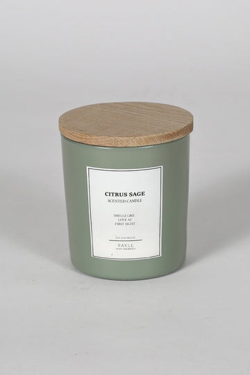Le Jardin Citrus Sage Kokulu Mum Yeşil 200 gr