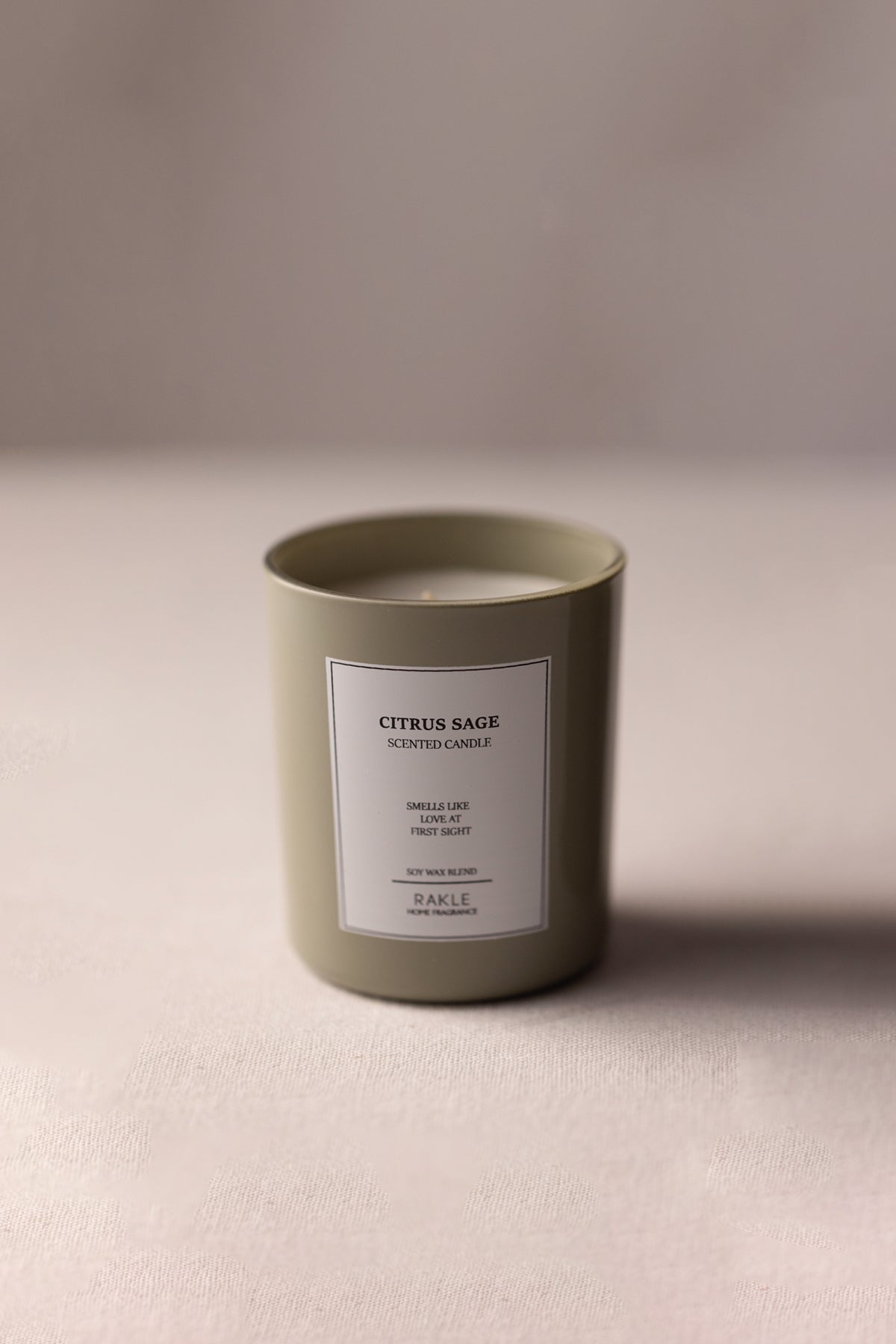 Le Jardin Citrus Sage Kokulu Mum Yeşil 120 gr