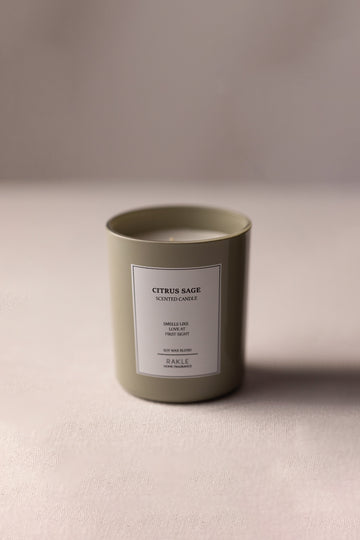 Le Jardin Citrus Sage Kokulu Mum Yeşil 120 gr