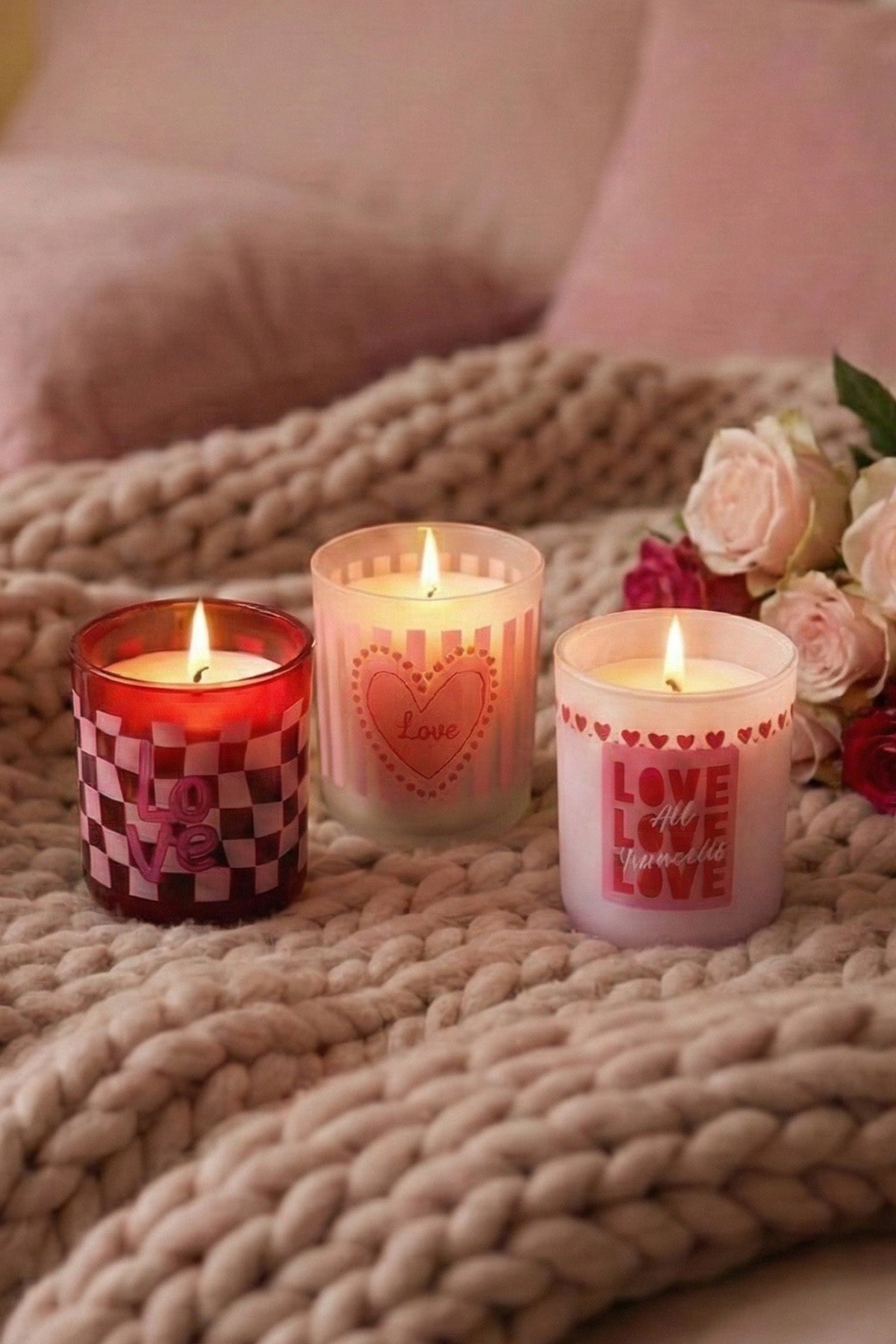 Love 3'lü Mum Seti 180 gr