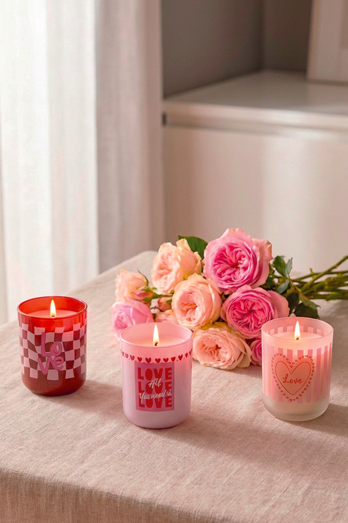 Love 3'lü Mum Seti 180 gr