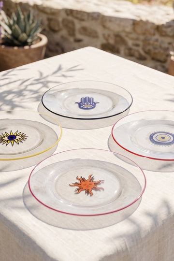 Fortuna 4'lü Pasta Tabağı Seti 19 cm